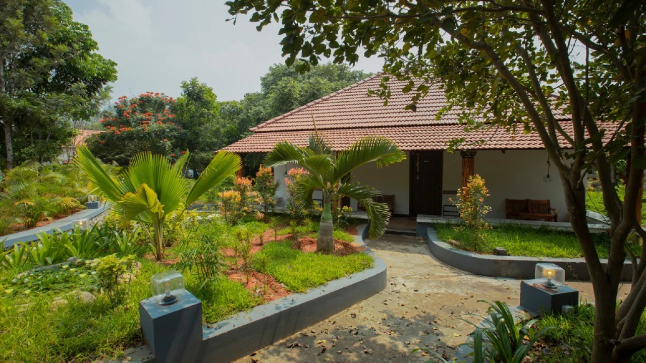 reception of SR Jungle Resort